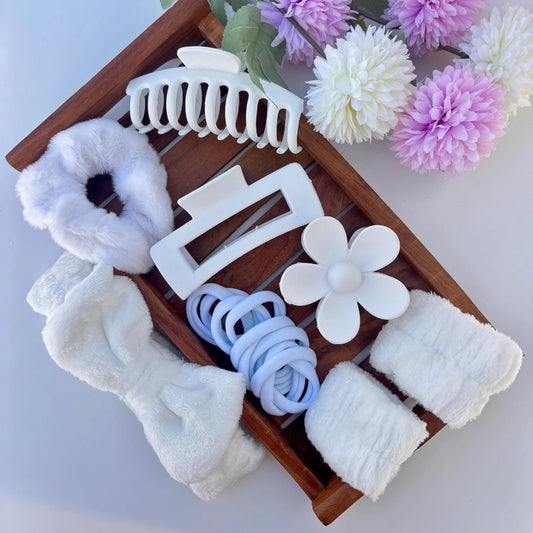 ❄️ Snowy Glow Hair & Self-Care Hamper ❄️