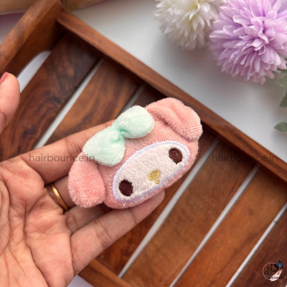 Kawaii Plush Character Hair Clips