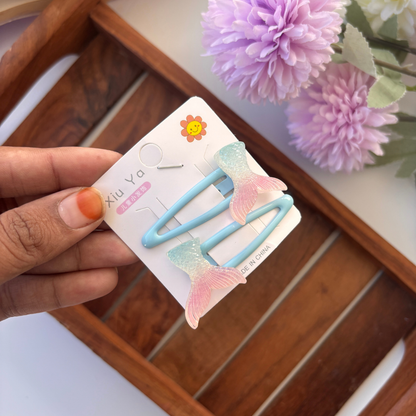 Mermaid & Starfish Hair Clip