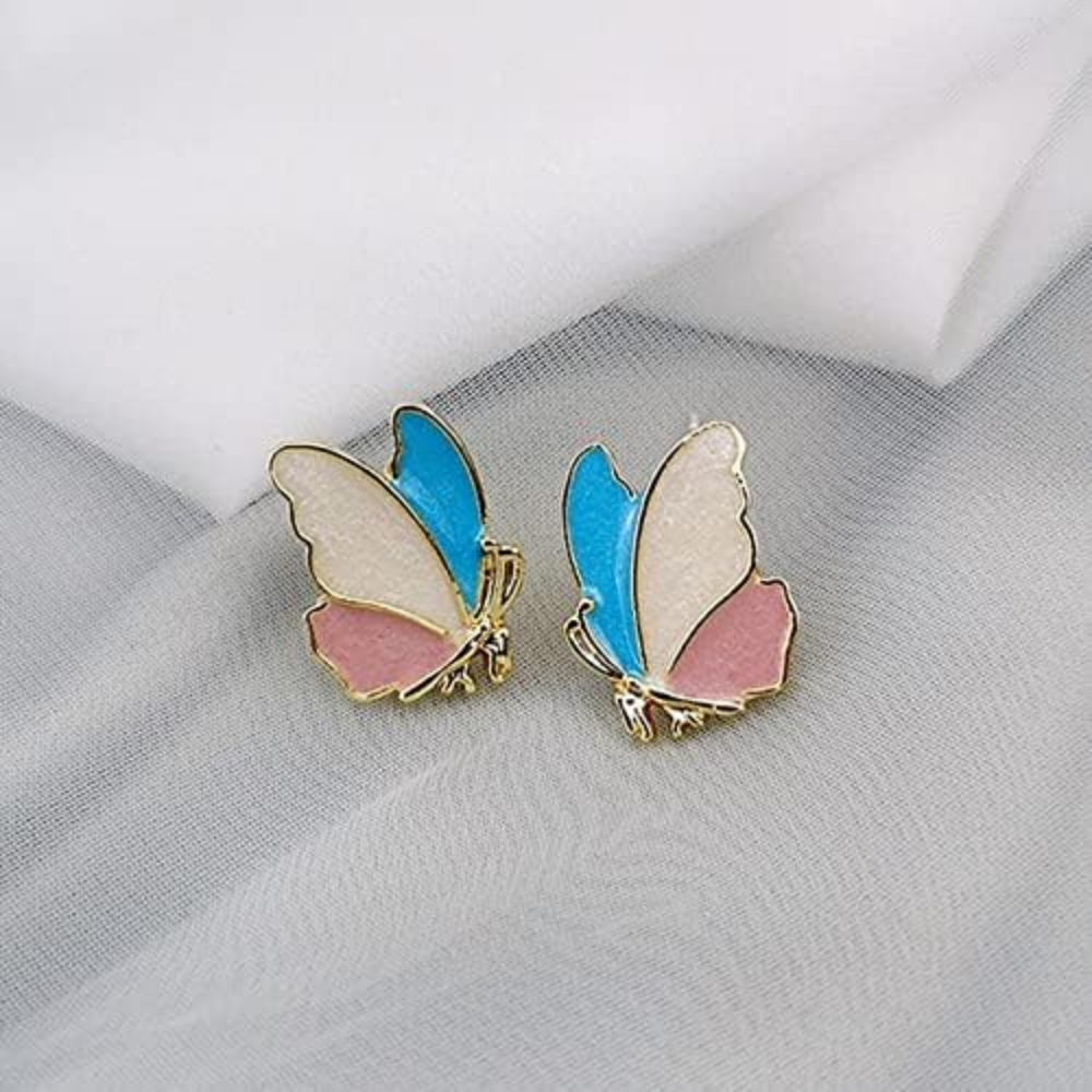 Colourful Butterfly Earrings