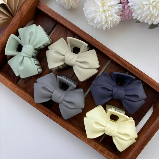 Cute Bow Hair Claw - Large