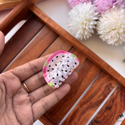 Cute Fruit Slice Hair Claw – Medium
