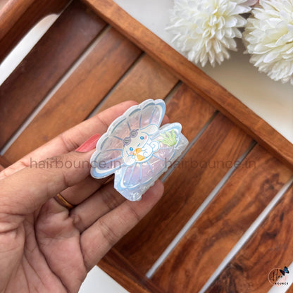 Kawaii Shell Cartoon Hair Claw – Medium
