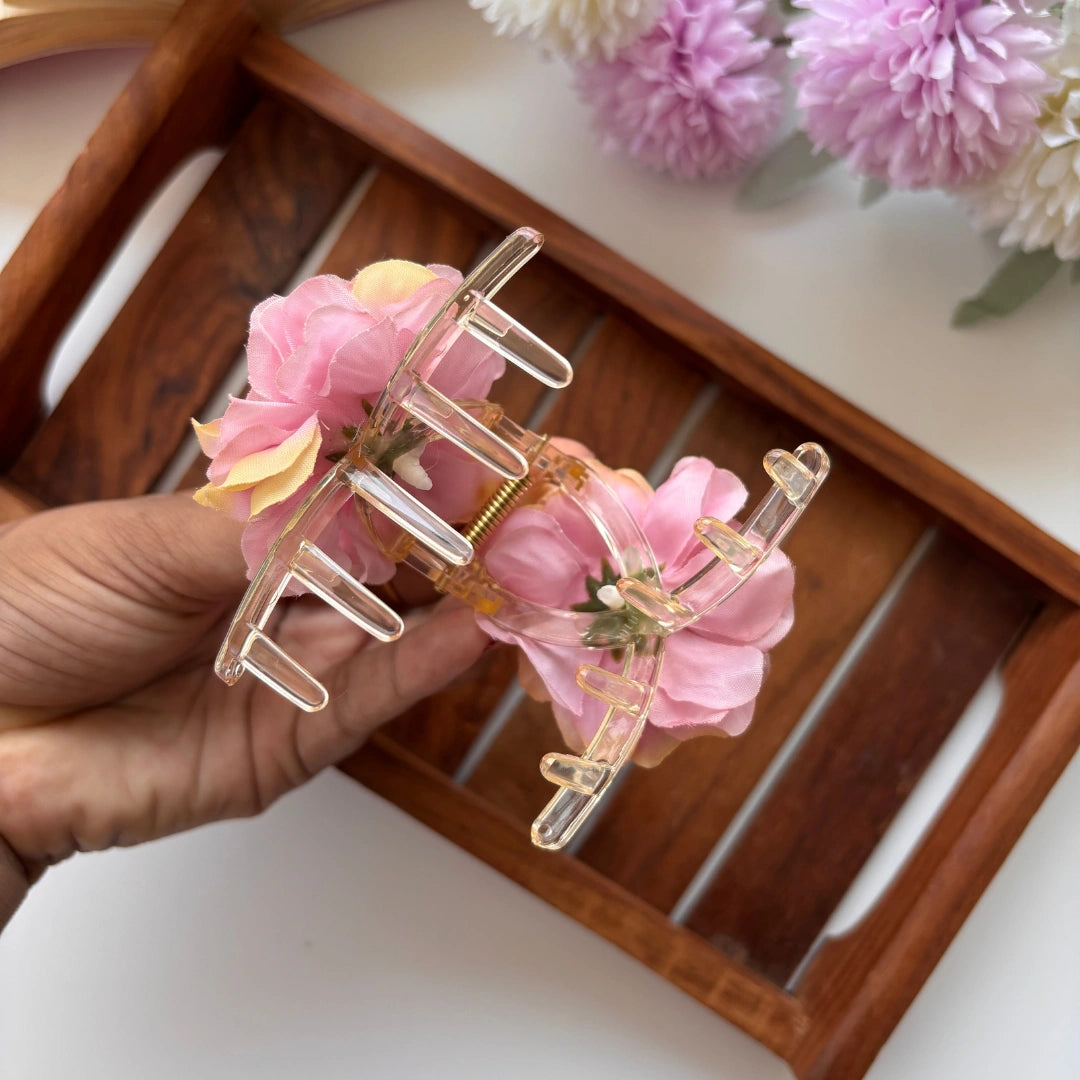 Classic Bloom Hair Claw – Large