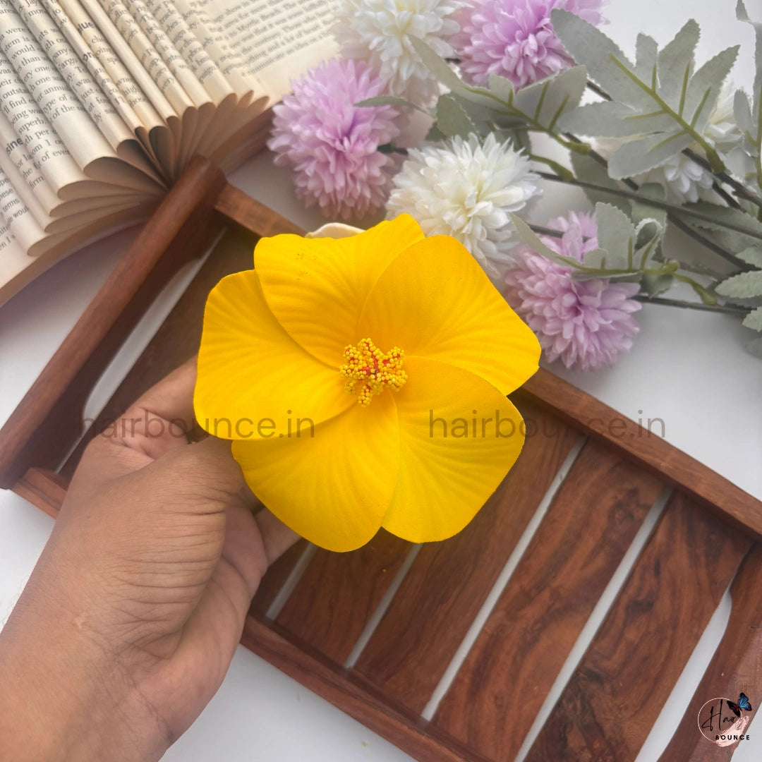 Hibiscus Bloom Hair Claw - Large