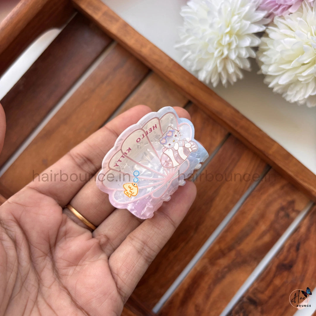 Kawaii Shell Cartoon Hair Claw – Medium