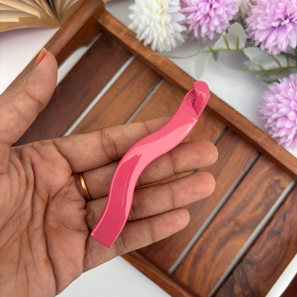 Wavy Lock Banana Clip - Large