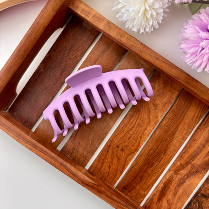 Matte U-Curve Hair Claw - Large