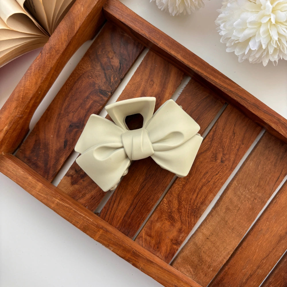 Cute Bow Hair Claw - Large