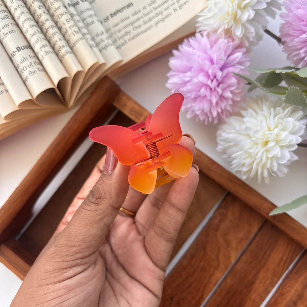 Ombre Butterfly Hair Claw - Small