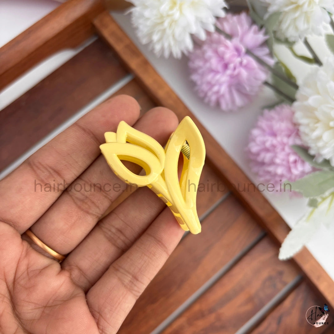 Tulip Bloom Hair Claw – Small