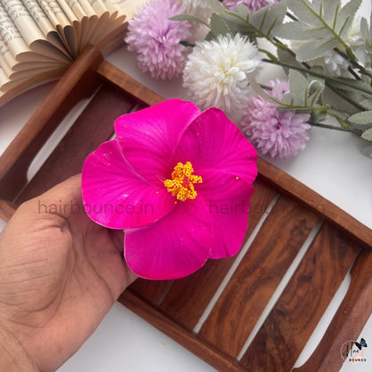 Hibiscus Bloom Hair Claw - Large