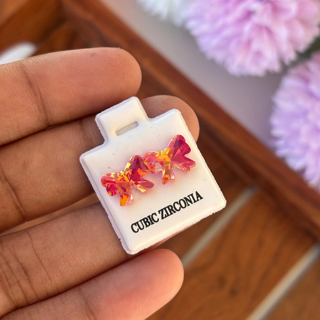 Bow Stud Earrings for Kids