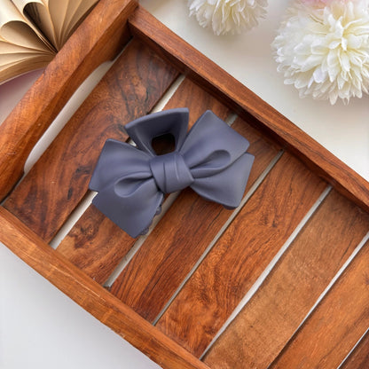 Cute Bow Hair Claw - Large
