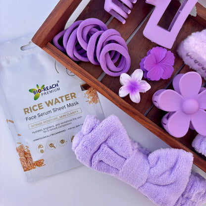 💜 Lavender Luxe Self-Care & Hair Essentials Hamper 💜