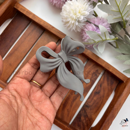Graceful Luxe Bow Hair Claw – Large
