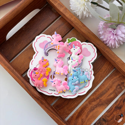 Cute Rubber Bands - Set of 5 Pairs