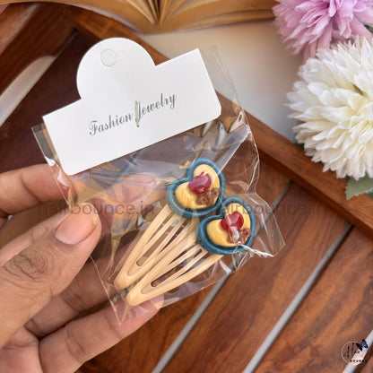Cute Cartoon Kids Hair Clips