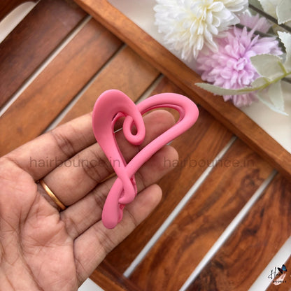 Sweetheart Loop Hair Claw for Women – Medium