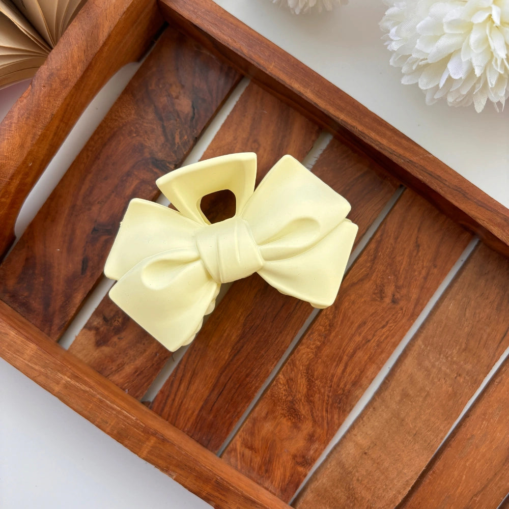 Cute Bow Hair Claw - Large
