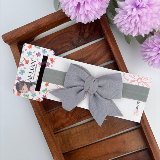 Pastel Bloom Bow Headband