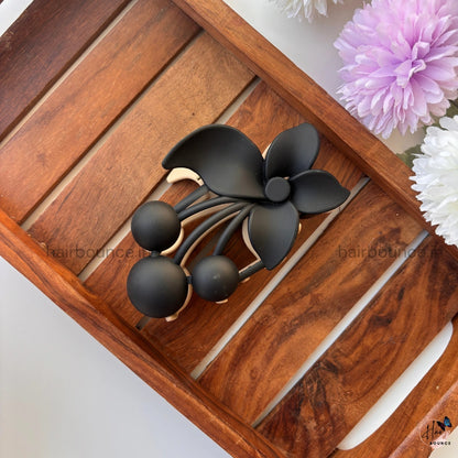 Dual Colour Bloom Hair Claw - Large