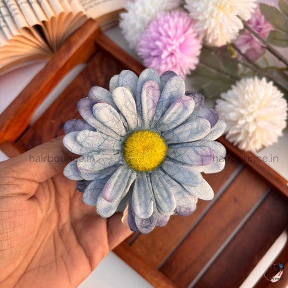 Pastel Daisy Bloom Hair Claw - Large