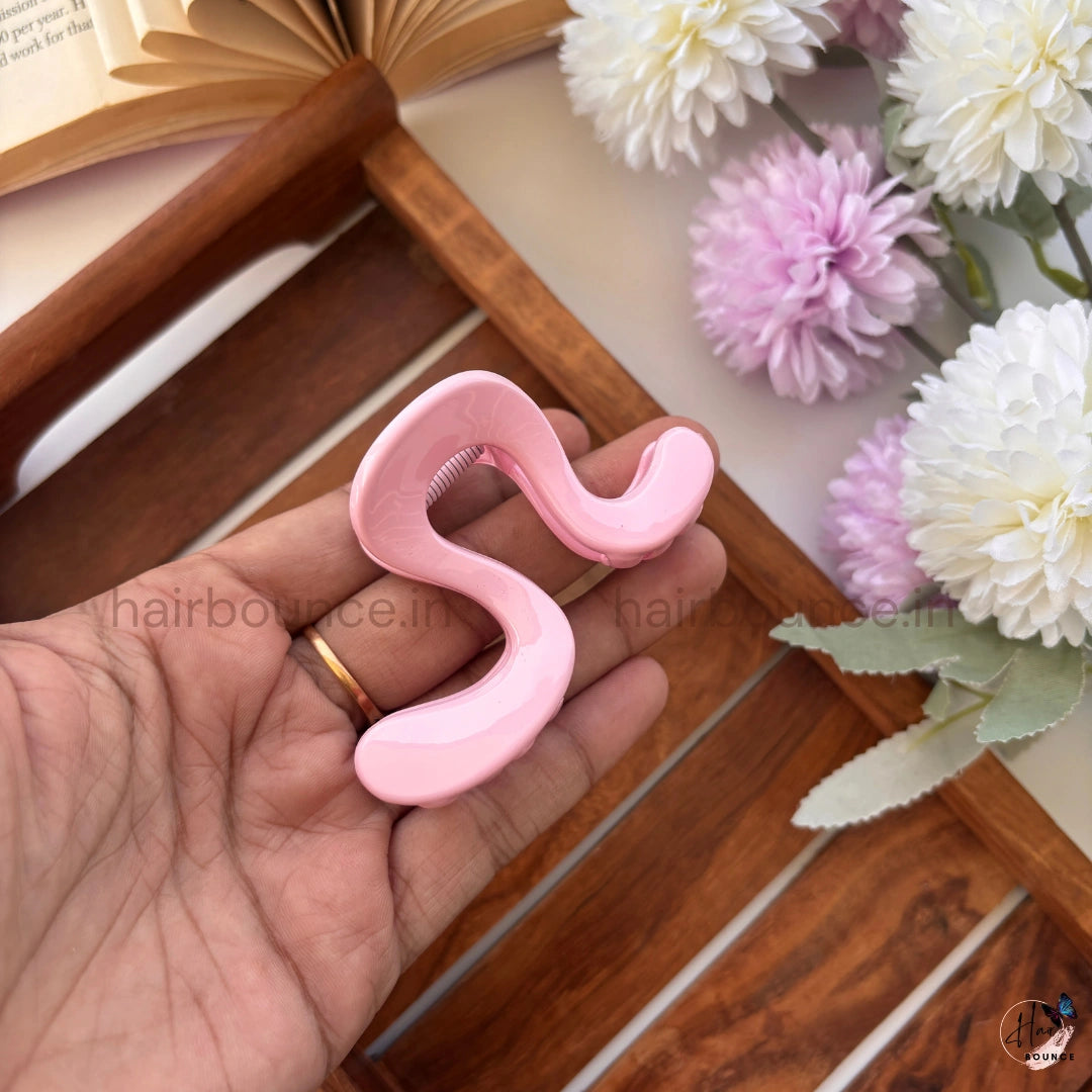 Wave Twist Hair Claw – Medium