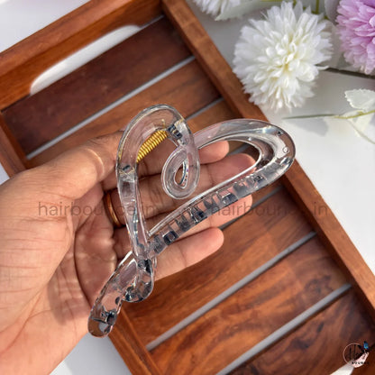 Heart Loop Hair Claw – Large