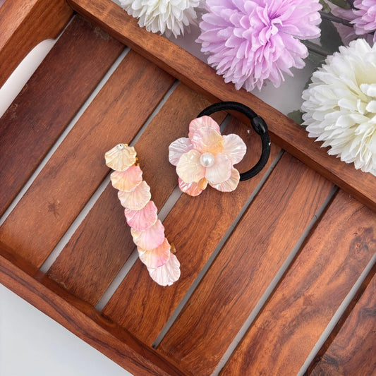 Blush Pearl Petal Set – 2 pcs