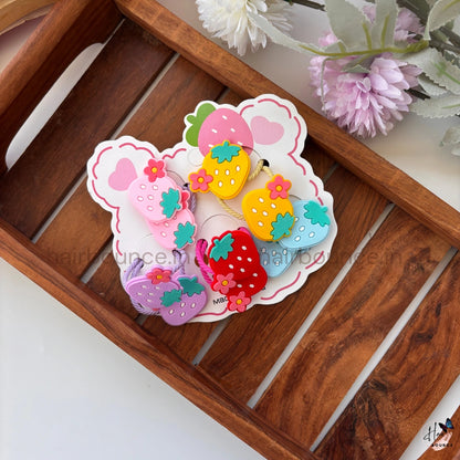 Cute Rubber Bands - Set of 5 Pairs