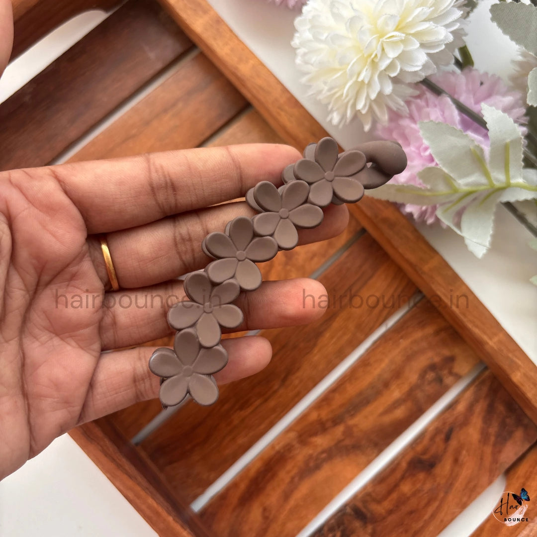 Flower Lock Banana Clip