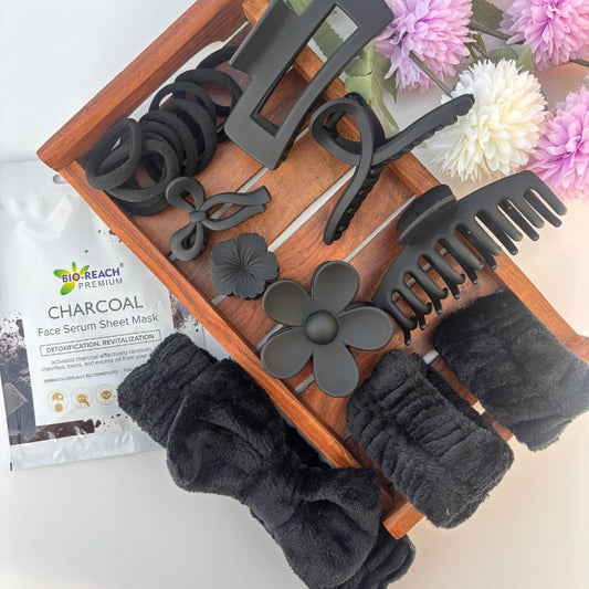 🖤 Midnight Charm Hair & Self-Care Hamper 🖤