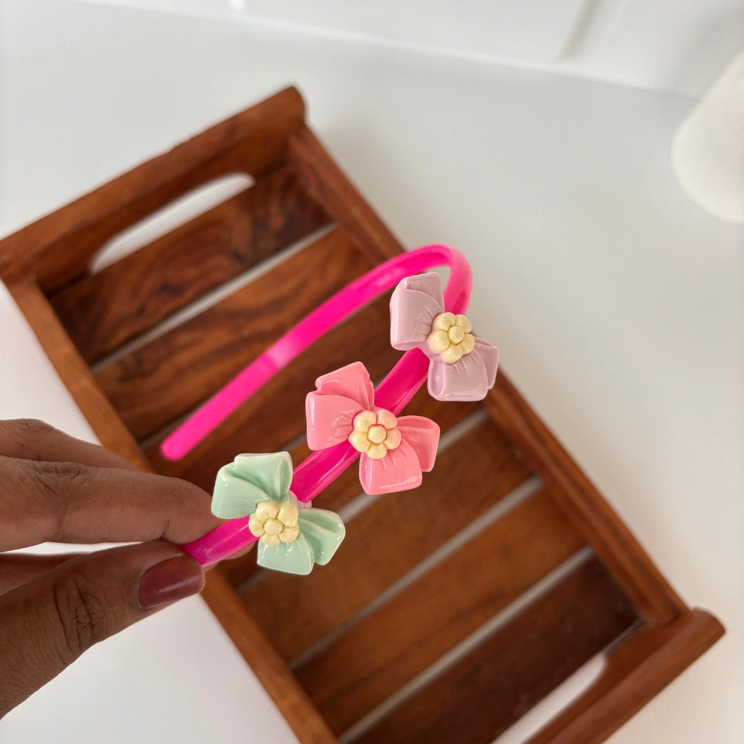 Blossom Bow Flower Headband