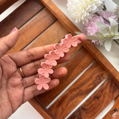 Flower Lock Banana Clip