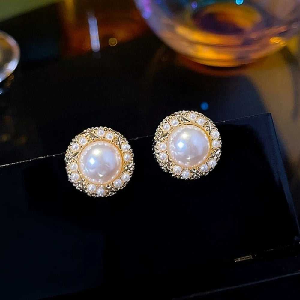 Lustre Pearl Earrings