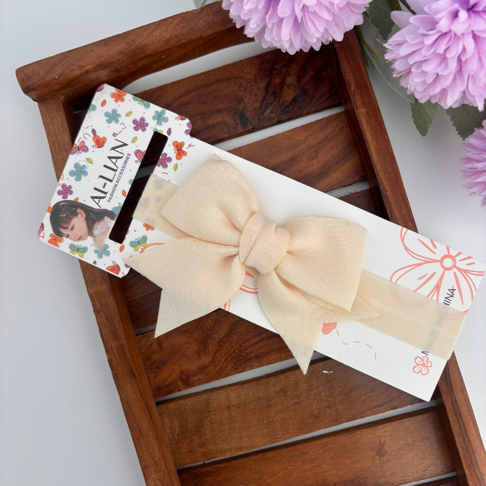 Pastel Bloom Bow Headband