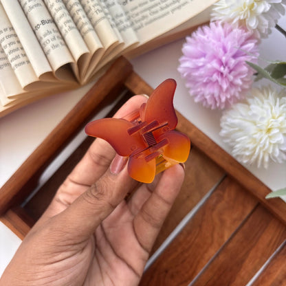 Ombre Butterfly Hair Claw - Small