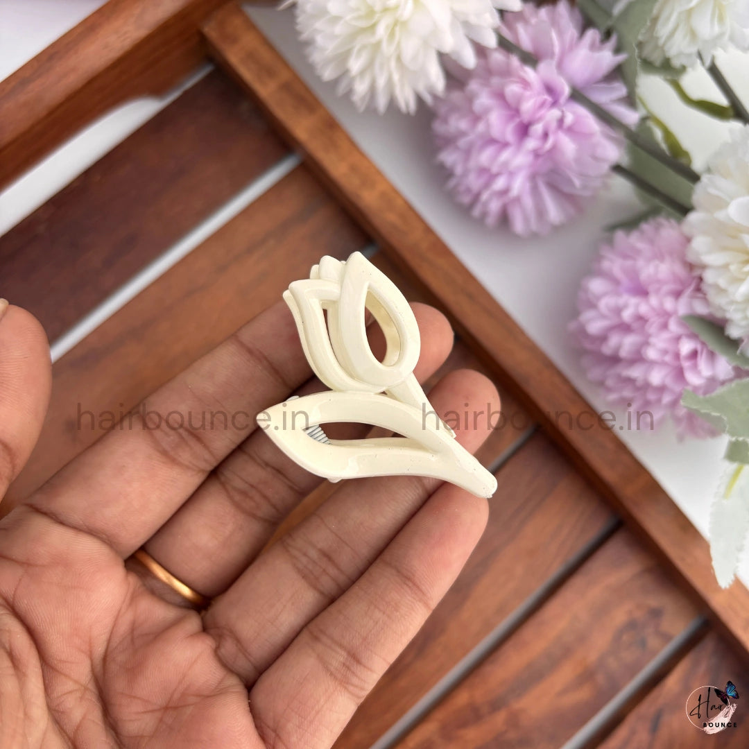 Tulip Bloom Hair Claw – Small