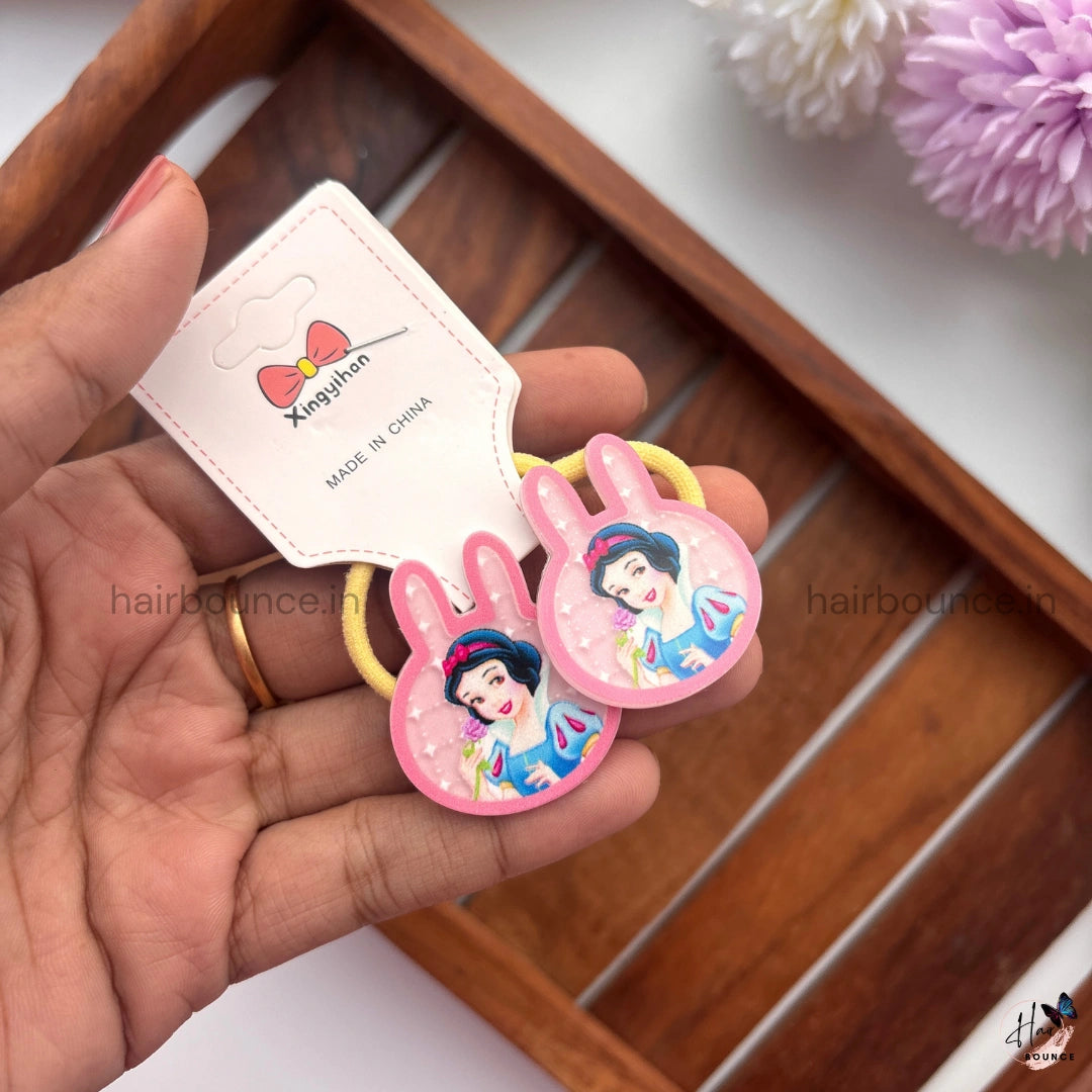 Princess Cartoon Rubber Bands