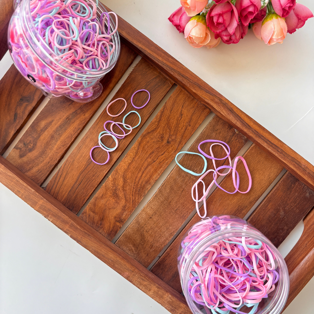 Colourful Disco Rubbers in Cute Bottle