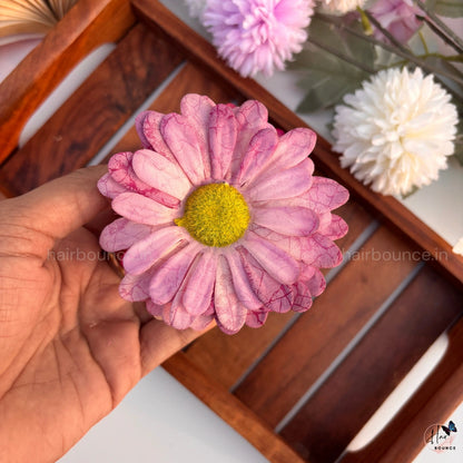 Pastel Daisy Bloom Hair Claw - Large
