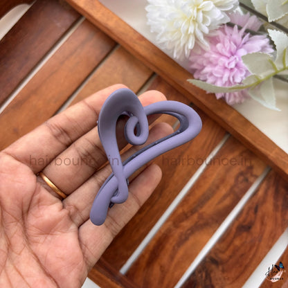 Sweetheart Loop Hair Claw for Women – Medium