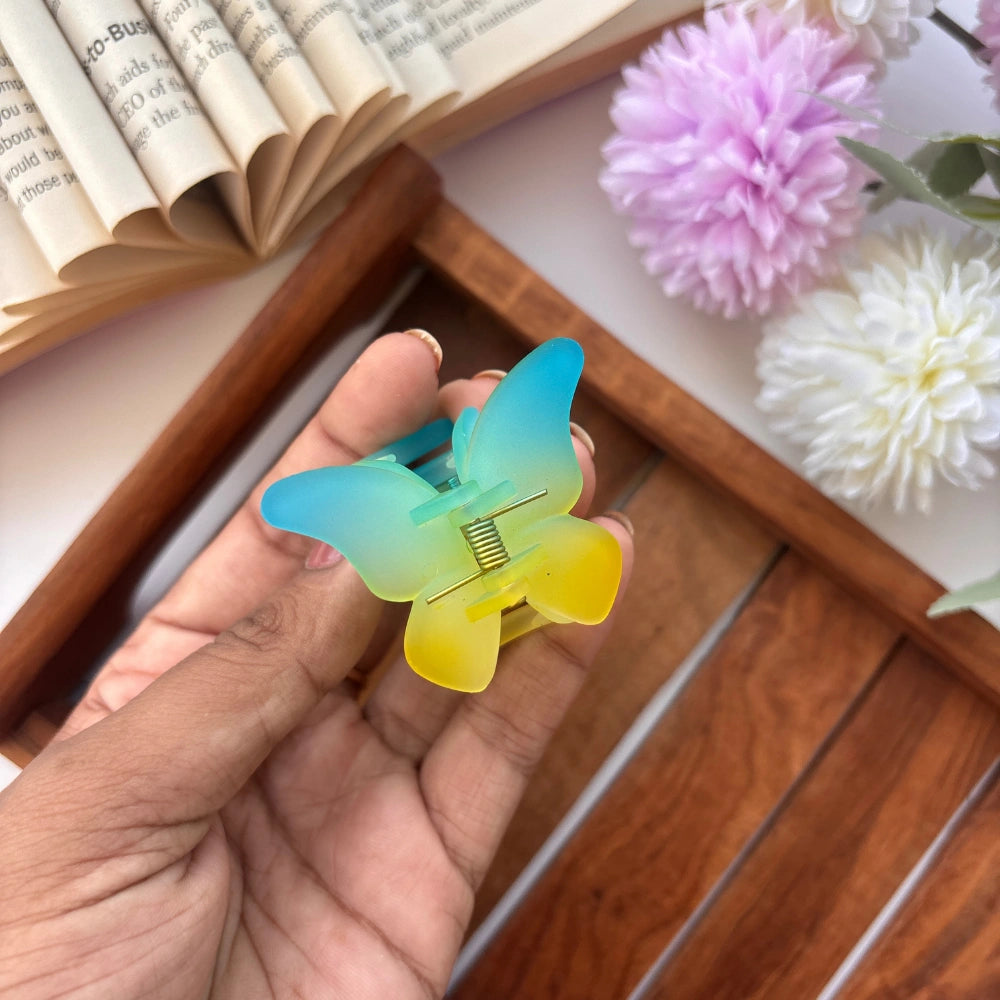 Ombre Butterfly Hair Claw - Small