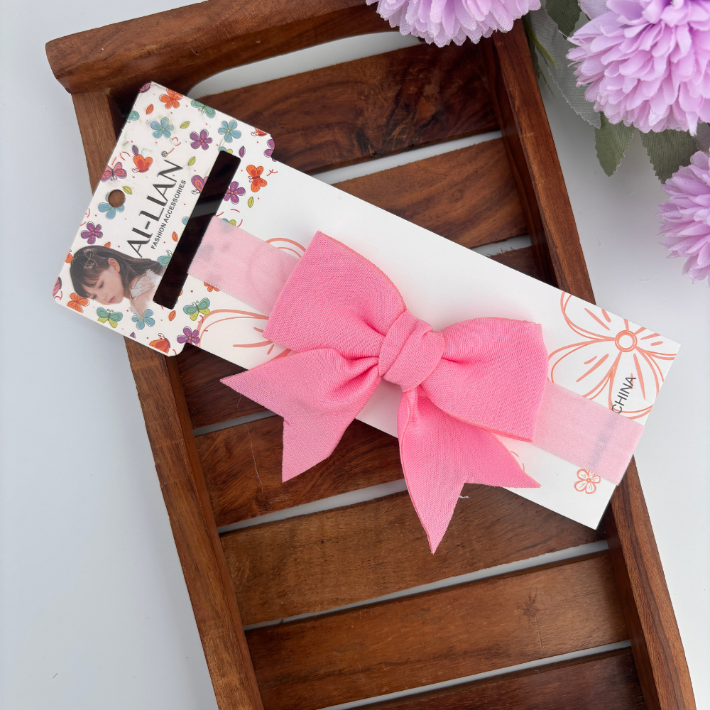 Pastel Bloom Bow Headband