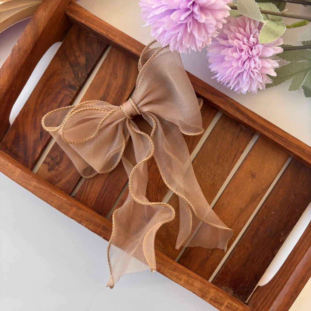 Classic Sheer Ribbon Bow