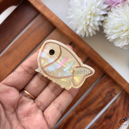 Kawaii Ocean Cartoon Hair Claw – Medium
