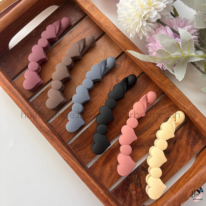 Matte Dual Shape Banana Clip