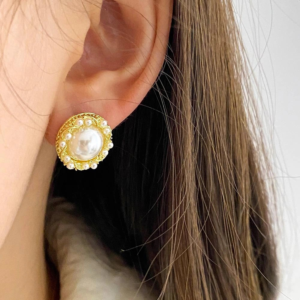 Lustre Pearl Earrings