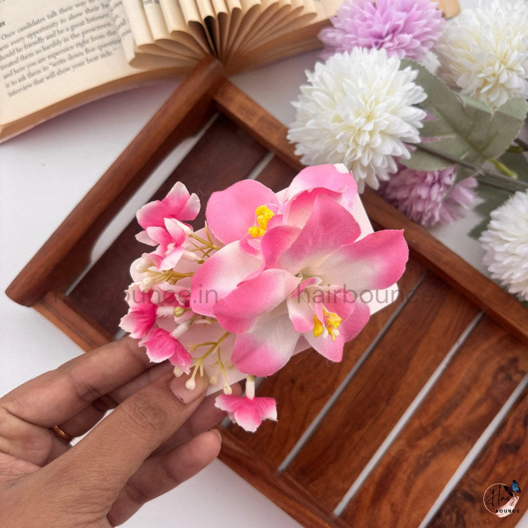Blossom Garden Floral Alligator Clip